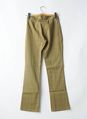 Pantalon droit taille normale taille normale vert DIESEL femme