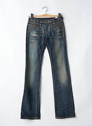 Jeans bootcut stretch taille basse bleu DIESEL femme