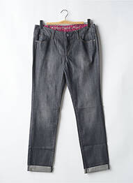 Jeans coupe slim stretch taille normale gris ESPRIT femme