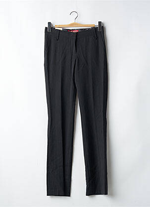 Pantalon droit stretch taille normale noir FIRETRAP femme