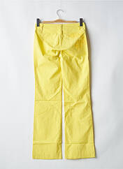 Pantalon droit jaune BE YOU K pour femme seconde vue