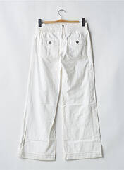 Pantalon flare blanc BSA CONCEPT pour femme seconde vue