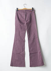 Pantalon flare violet CIMARRON pour femme seconde vue