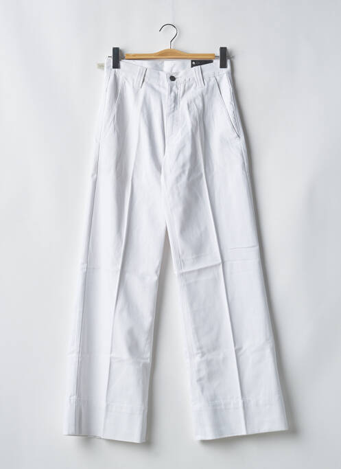 Jeans coupe large blanc CHEAP MONDAY pour femme