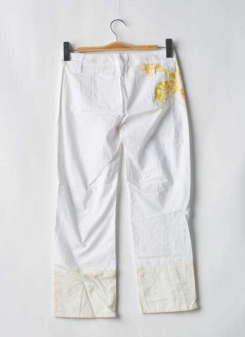 Pantalon 7/8 blanc BE YOU K pour femme