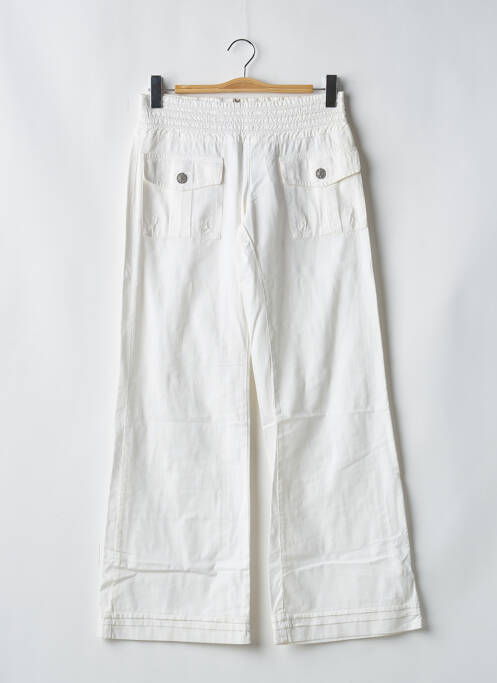 Pantalon flare blanc BSA CONCEPT pour femme