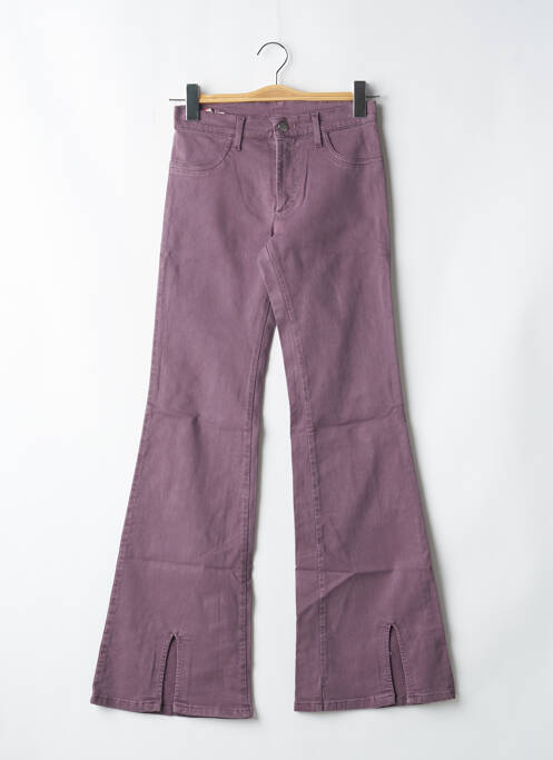 Pantalon flare violet CIMARRON pour femme