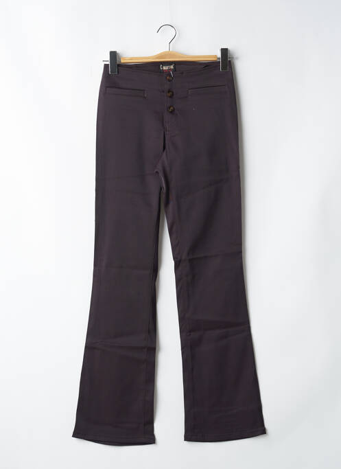 Pantalon flare violet CIMARRON pour femme