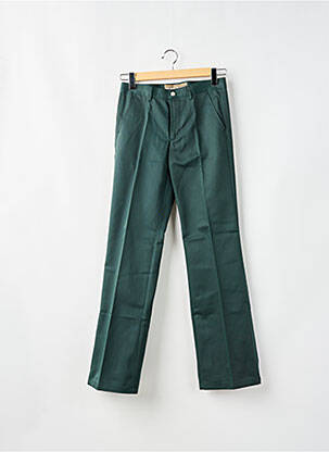 Pantalon chino tissage popeline taille normale vert FREEMAN T.PORTER homme