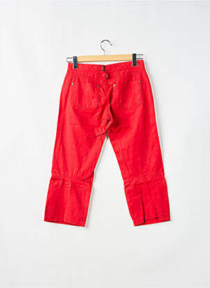 Pantacourt stretch taille normale rouge FREEMAN T.PORTER femme
