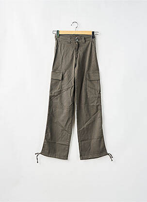 Pantalon cargo coupe droite taille normale vert LA BRIGADA INTERNACIONAL femme