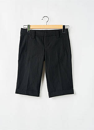 Bermuda taille basse taille basse noir FREEMAN T.PORTER femme