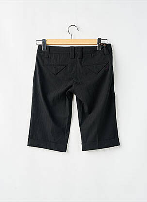 Bermuda slim taille basse noir FREEMAN T.PORTER femme