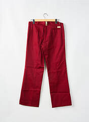 Pantalon chino rouge FREEMAN T.PORTER pour homme seconde vue