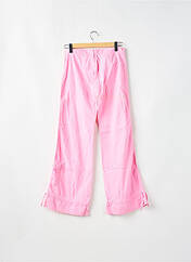 Pantalon droit rose LOIS pour femme seconde vue