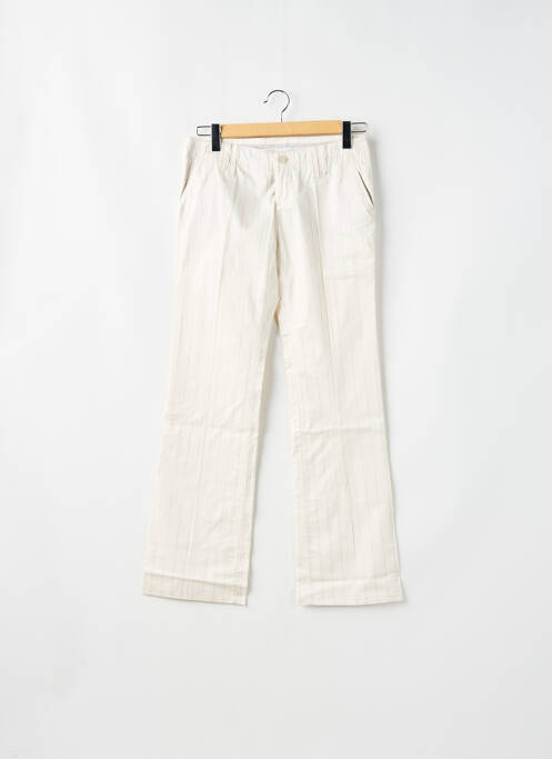 Pantalon chino blanc FREEMAN T.PORTER pour femme