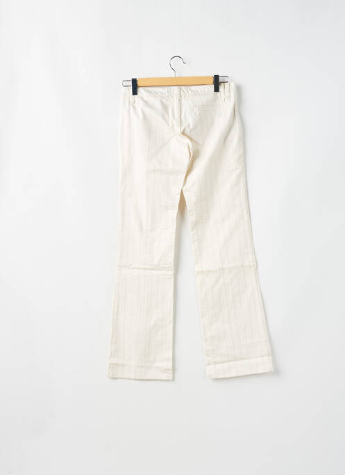 Pantalon chino blanc FREEMAN T.PORTER pour femme
