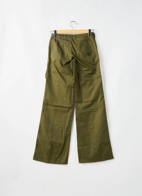 Pantalon flare vert LA BRIGADA INTERNACIONAL pour femme