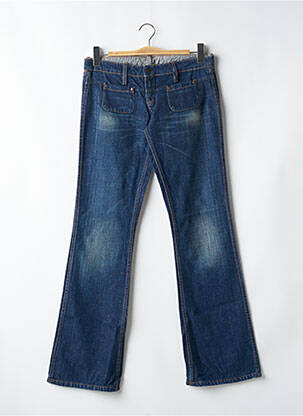 Jeans bootcut poches bleu B SIDES femme