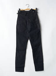 Jeans coupe slim poches taille haute noir MISS SIXTY femme