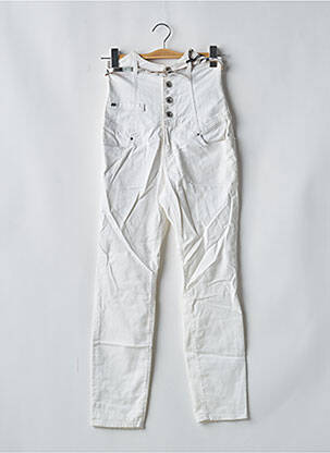 Pantalon slim poches blanc MISS SIXTY femme