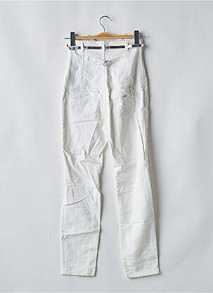 Pantalon slim poches blanc MISS SIXTY femme