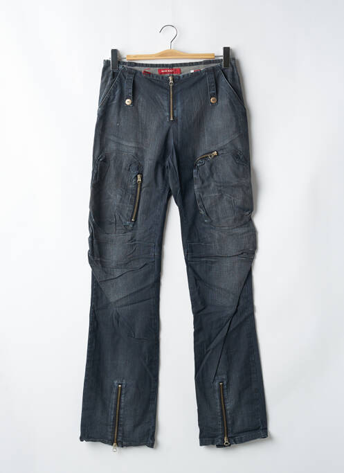 Jeans coupe droite poches noir MISS SIXTY femme