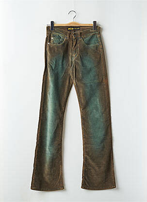 Pantalon flare stretch taille normale vert RWD femme
