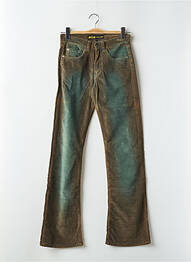 Pantalon flare stretch taille normale vert RWD femme