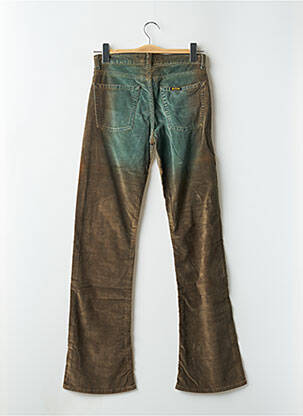Pantalon flare stretch taille normale vert RWD femme