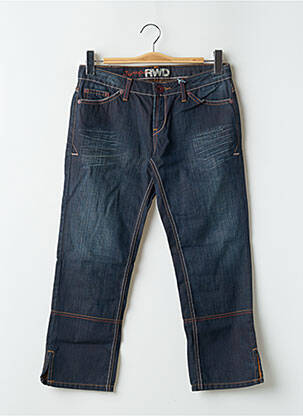 Jeans coupe slim taille basse taille basse bleu RWD femme
