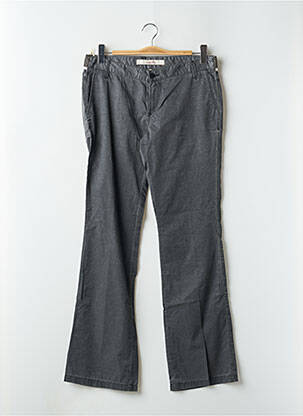 Pantalon droit stretch taille normale gris SCHOOL RAG femme
