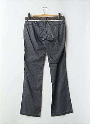 Pantalon droit stretch taille normale gris SCHOOL RAG femme