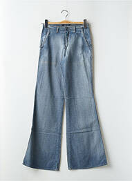 Jean coupe flare taille haute taille haute bleu SCHOOL RAG femme