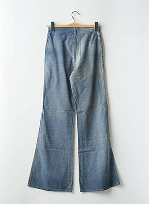 Jean coupe flare stretch taille haute bleu SCHOOL RAG femme