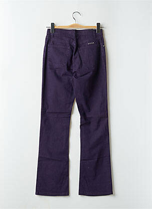 Jeans bootcut taille haute taille haute violet SCHOOL RAG femme