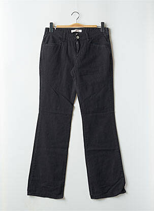 Jeans bootcut poches taille basse noir SCHOOL RAG femme