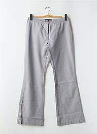 Pantalon flare stretch taille normale gris SCHOOL RAG femme