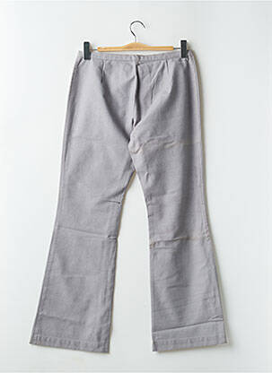 Pantalon flare stretch taille normale gris SCHOOL RAG femme