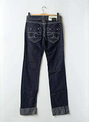 Jeans coupe slim tissage brut taille basse bleu SCHOOL RAG femme