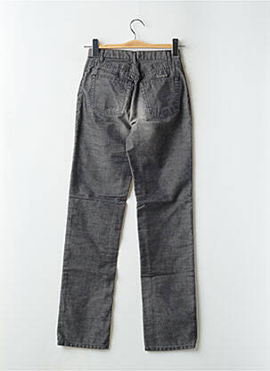 Pantalon slim stretch taille normale gris SCHOOL RAG femme
