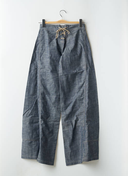 Jean coupe flare bleu RWD pour femme