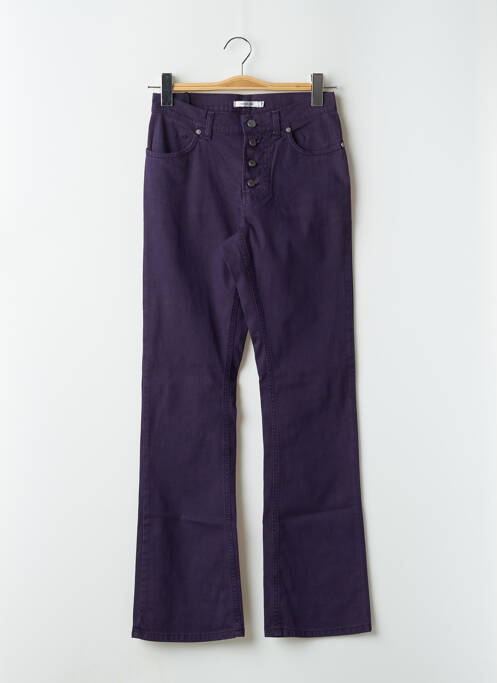 Jeans bootcut violet SCHOOL RAG pour femme