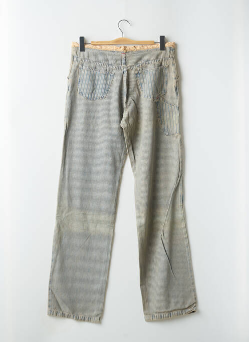 Jeans coupe droite bleu SCHOOL RAG pour femme