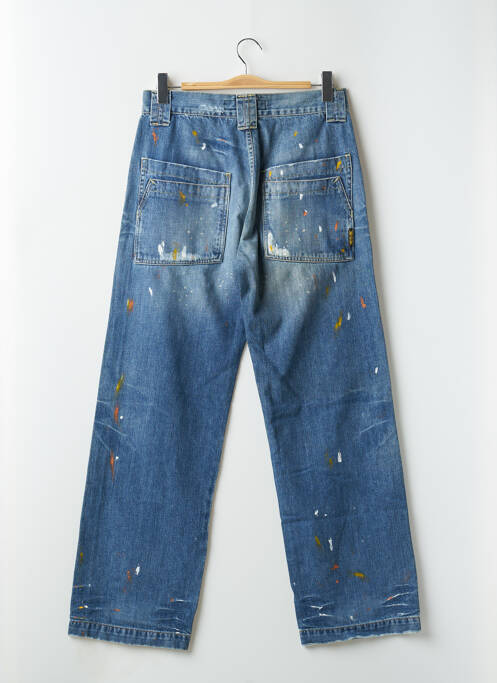 Jeans coupe droite bleu RWD pour homme