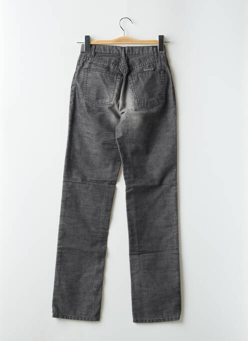 Pantalon slim gris SCHOOL RAG pour femme