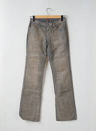 Jeans coupe droite taille normale taille normale bleu TEDDY SMITH femme