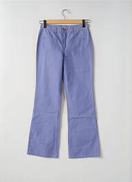 Jeans coupe droite taille normale taille normale violet TEDDY SMITH femme