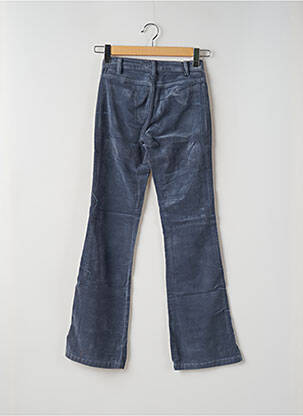 Pantalon flare taille normale taille normale bleu TEDDY SMITH femme