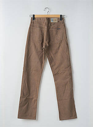 Jeans coupe droite taille normale taille normale marron TEDDY SMITH femme